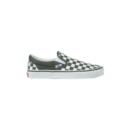 Olive checkered vans cheap