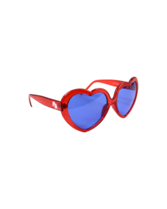 HAPPY HR HEART ONS RED SUNGLASSES