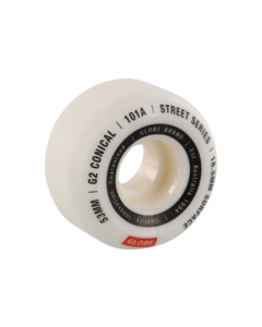 GLOBE G2 CONICAL STREET 53mm 101a WHITE/ESSENTIAL