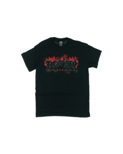 THRASHER CROWS SS S-BLACK/RED/GREY