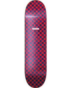 HS CHECKERS DECK-8.0 RED/NAVY