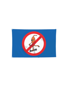 TM NO SCOOTER FLAG