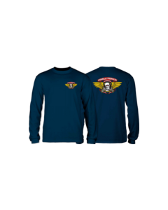PWL/P WINGED RIPPER L/S S-NAVY BLUE