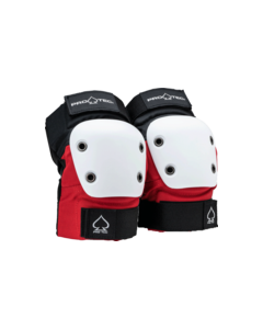 PROTEC STREET ELBOW M-RED/WHT/BLK