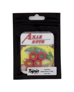 TRIPIN AXLE NUTS RED HAIL-N