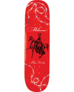 WELCOME TOWNLEY COWGIRL/ENENRA DK-8.5 RED/SIL FOIL
