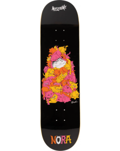 WELCOME NORA PURR PILE/POPSICLE DECK-8.25 BLACK