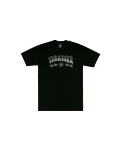 THRASHER BARBED WIRE SS L-BLACK
