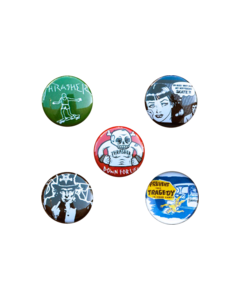 THRASHER USUAL SUSPECTS PINS PACK