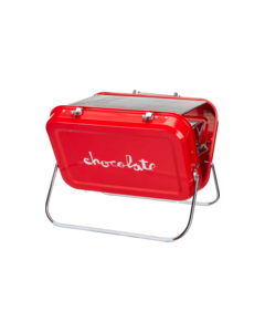 CHOCOLATE CHUNK FOLDING CHARCOAL GRILL RED