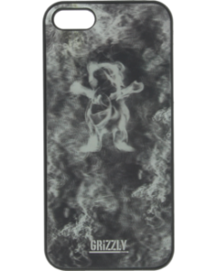 GRIZZLY 3D SMOKE BEAR IPHONE5S CASE BLACK