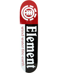 EL SECTION DECK-8.0 BLK/WHT/RED