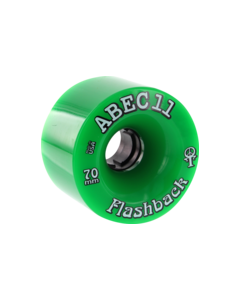 ABEC11 FLASHBACKS 70mm 78a GREEN/BLK