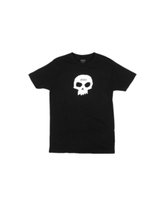 ZERO SINGLE SKULL SS L-BLK/WHT