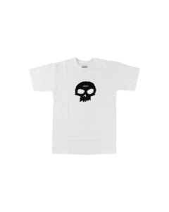 ZERO SINGLE SKULL SS L-WHT/BLK
