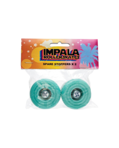 IMPALA SKATE SPARE STOPPERS 2PK AQUA