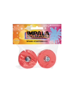 IMPALA SKATE SPARE STOPPERS 2PK RED