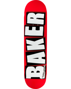 BAKER BRAND LOGO MINI DECK-7.3 RED/WHT
