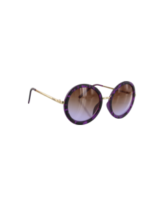 HAPPY HR SQUARE SUNGLASSES BRAYDON PURP TORT