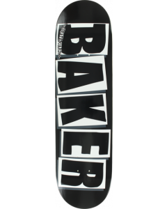 BAKER BRAND LOGO DECK-8.47 BLK/WHT