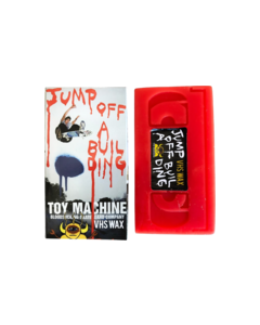 TM VHS WAX - JUMP OFF A BUILDING - RED