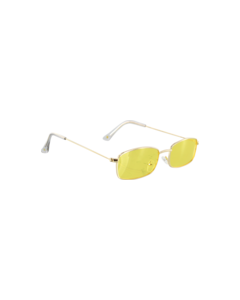 GLASSY RAE GOLD/YEL SUNGLASSES POLARIZED