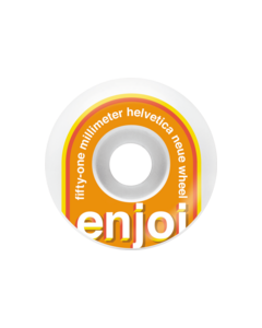 ENJOI HELVETICA 51mm WHT/ORG