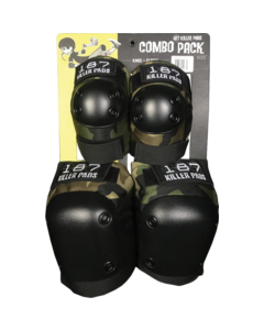 187 COMBO PACK KNEE/ELBOW PAD SET L/XL-CAMO