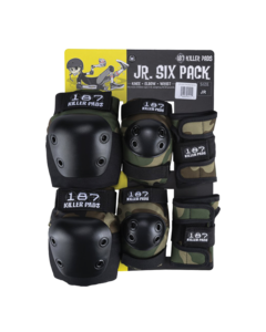 187 6-PACK PAD SET JR-CAMO