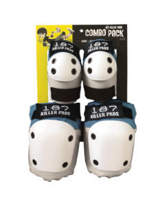 187 COMBO PACK KNEE/ELBOW PAD SET L/XL-STONE/KHAKI