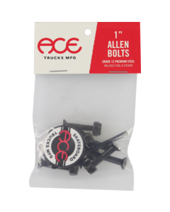 ACE 1" ALLEN HARDWARE SET BLACK