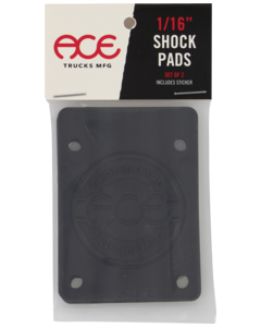 ACE SHOCK PADS SET 1/16" BLACK