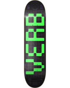 VERB INVADER DECK-7.75 BLK/GRN