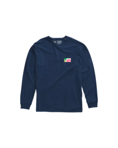 VANS OFF THE WALL BOX DROP DRESS BLUES LS M