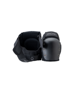 PROTEC STREET KNEE OPEN BACK YTH-BLACK