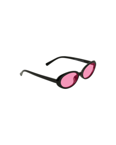 GLASSY STANTON BLACK/PINK SUNGLASSES