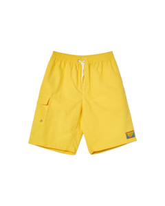 POLAR SPIRAL SWIM SHORTS S-YELLOW