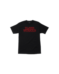 BW OUTLINE LOGO SS M-BLACK