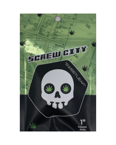 SCREW CITY HARDWARE SET 1" SWEET LEAF GREEN