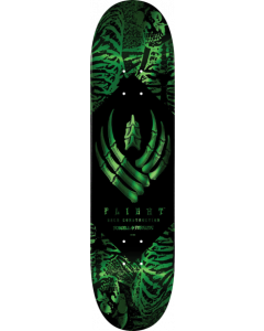 PWL/P SKELETON DECK-8.5 GRN FOIL flight