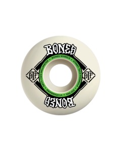 BONES STF V4 SQUARE LOGO 52MM 99A NAT/GRN