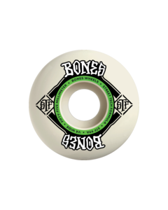 BONES STF V4 SQUARE LOGO 55MM 99A NAT/GRN