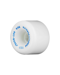 PWL/P RAT BONES 60mm 90a WHITE