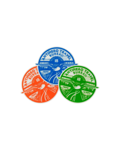 AH TRAVEL BUREAU STICKER 3.75"