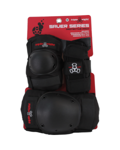 TRIPLE 8 SAVER 3/PK PADS M-BLACK