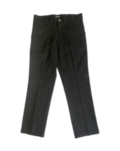 DICKIES REGULAR FIT DOUBLE KNEE PANTS BLACK-36X30