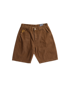 SF BIGHEAD DENIM SHORTS M-BROWN