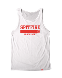 SF ARSON DEPT TANK TOP M-WHITE/RED
