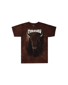 THRASHER BISON SS S-DK.BROWN DIE