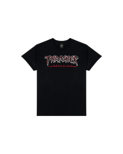 THRASHER SLASH0000 SS L-BLACK